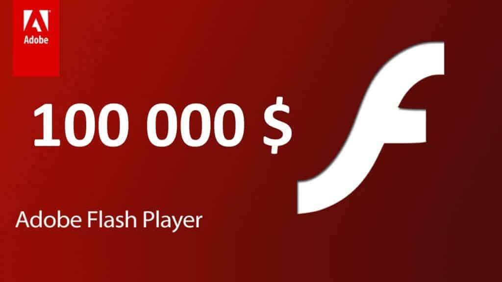 За нахождение уязвимости в Adobe Flash Player объявлена награда в $100000