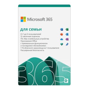 Microsoft 365 Для Семьи